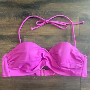*NEW* Victoria's Secret Bandeau Bikini Top with Straps - Size 32B